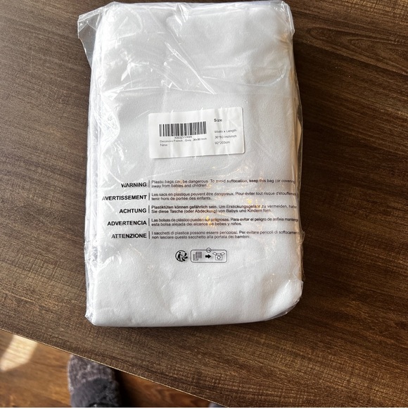 Deconovo Total Blackout Curtains Sun Blocking Drapes Gray Panel 36" x 80" - Picture 2 of 3